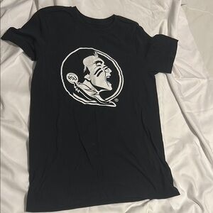 Black Graphic Florida State University (FSU) T-Shirt